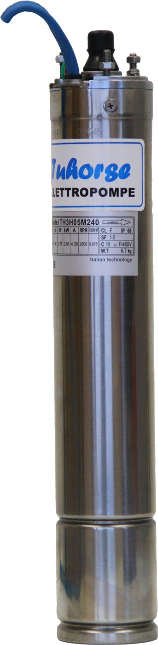 4" 1.5HP 1.1kW 240V Motor Only & Free Delivery