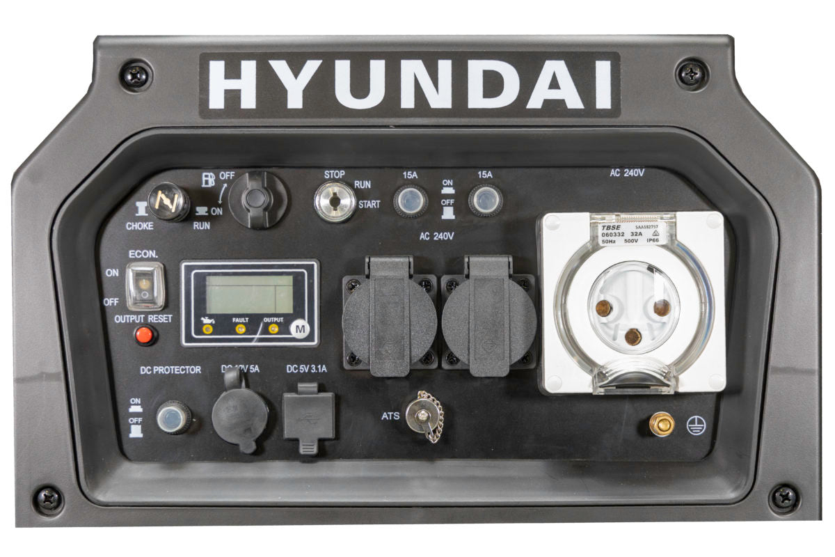 8.1kVA Hyundai HY6500SEiRS (Remote start)