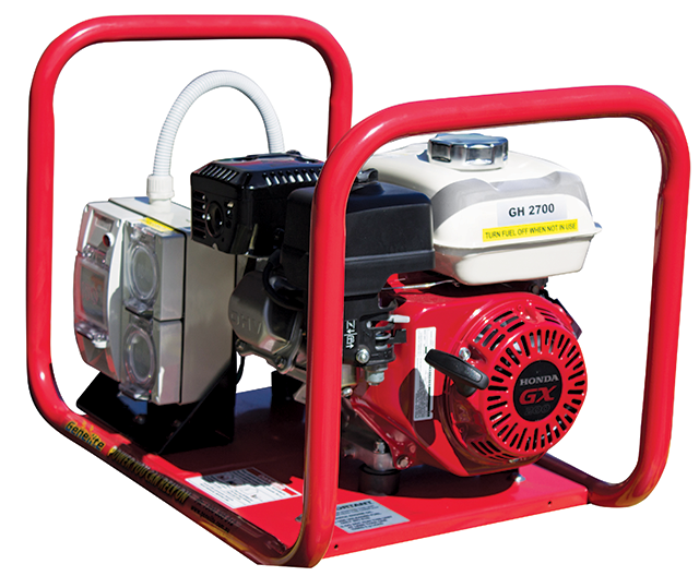 Honda 3.3kVA GH2700H Hire Spec
