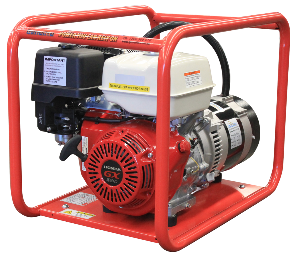 8kVA Honda GH7000E/3 Elec Start