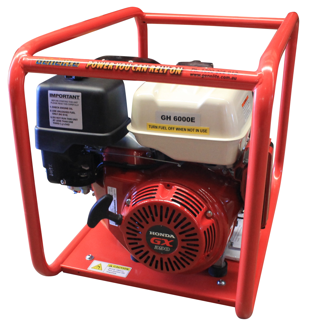 Honda 7.5kVA GH6000E Electric Start