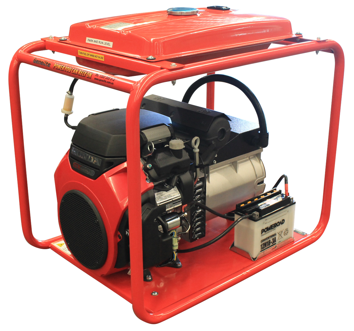 12.5kVA Honda GH12000E-LRT/3