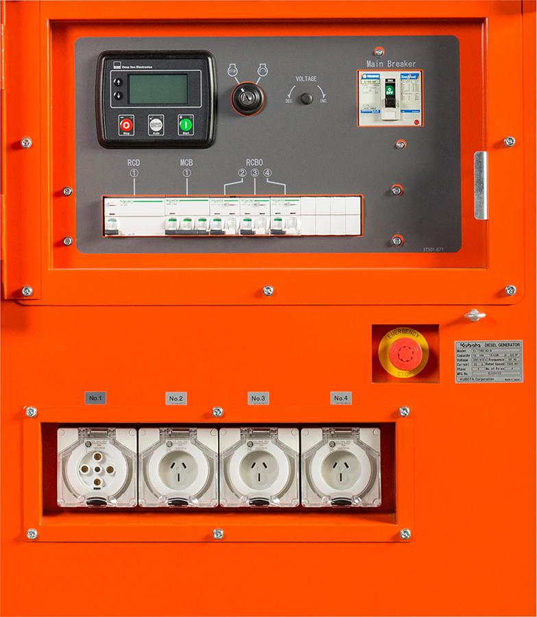 19.8kVA Kubota KJ-T180-AU-B - POA$