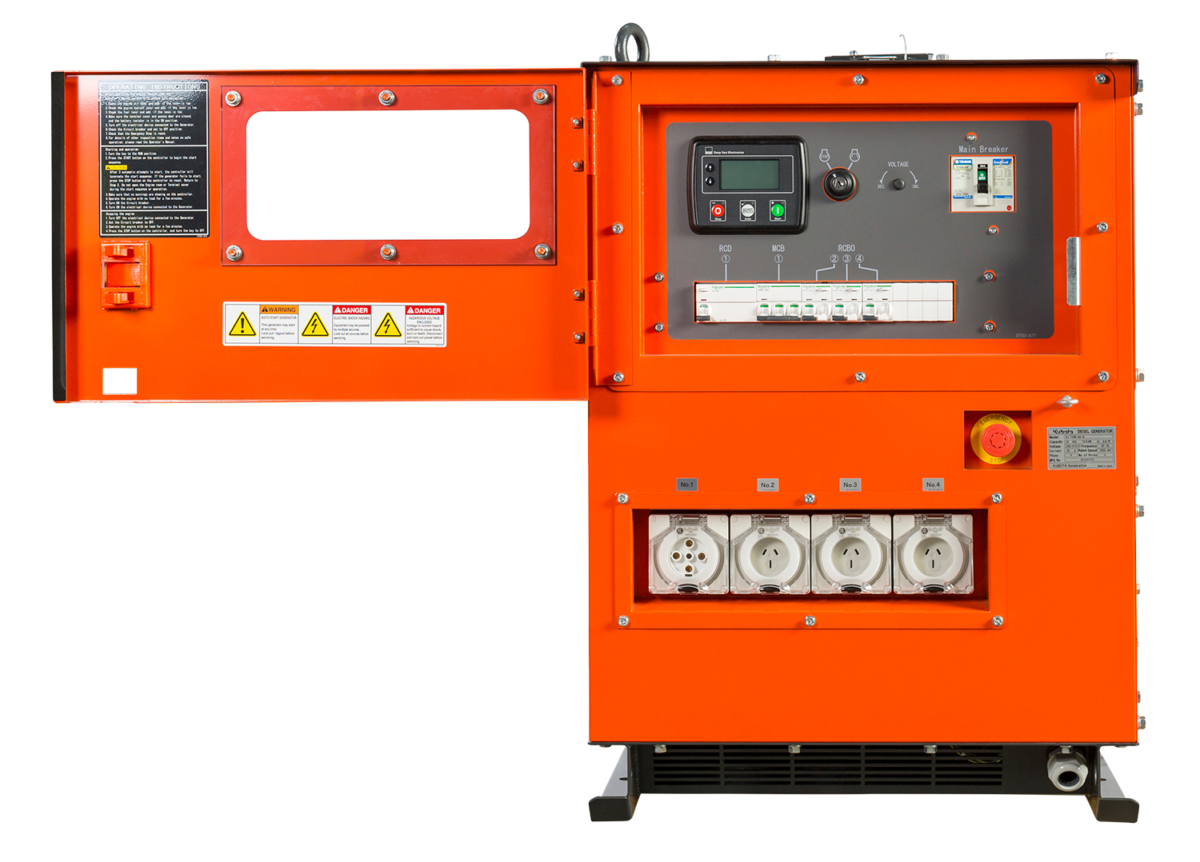 19.8kVA Kubota KJ-T180-AU-B - POA$