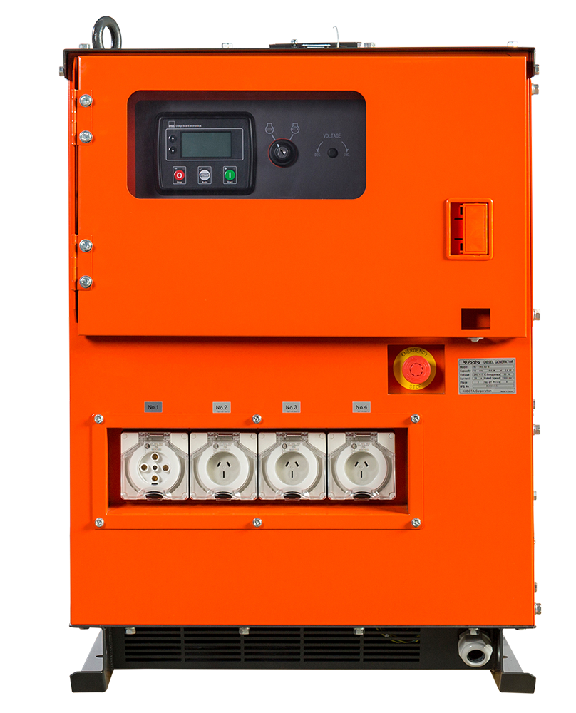 19.8kVA Kubota KJ-T180-AU-B - POA$