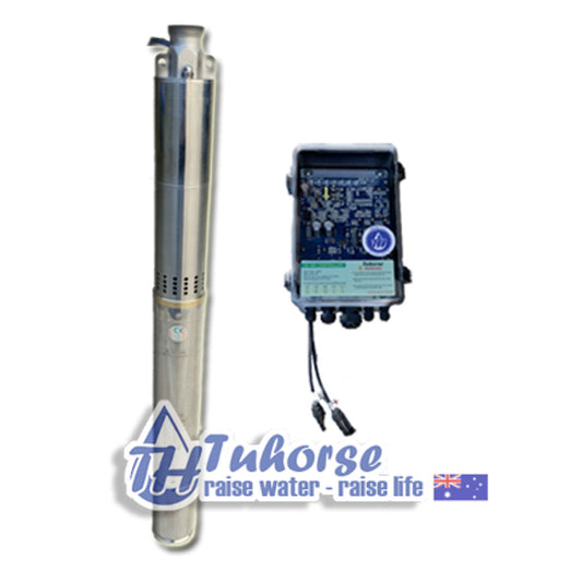 2" 370W Solar Submersible Pump with 3m Cable Package & Free Delivery