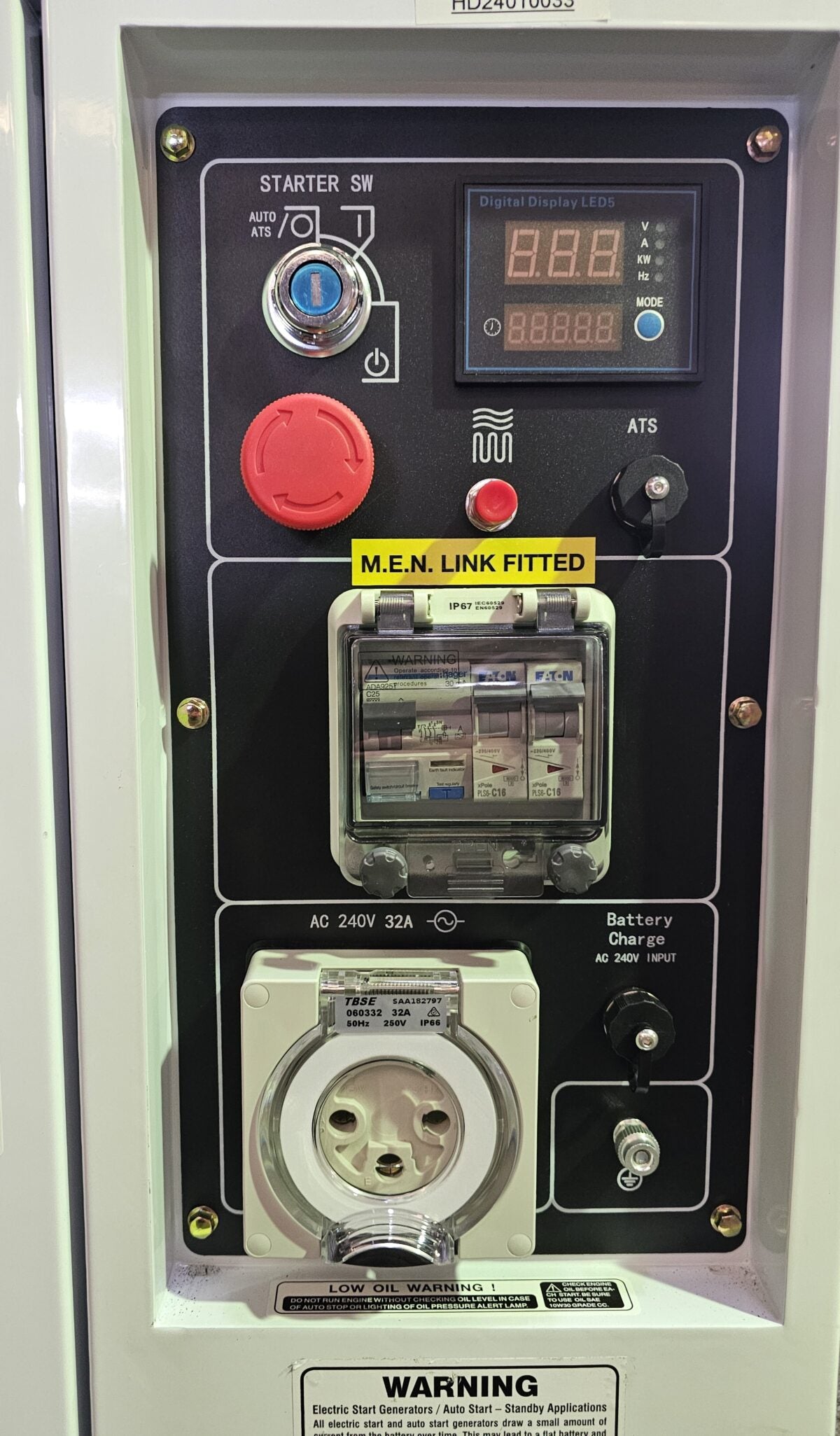 8kVA Hyundai DHY8700SE-LRS