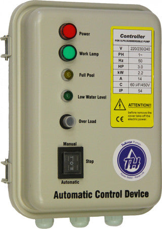 3HP Single Phase Bore Auto Pump Control Box & Free Delivery