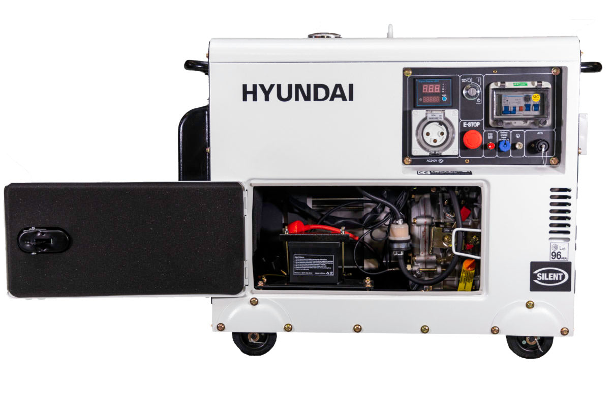 6.5kVA Hyundai Diesel Generator DHY6000SE