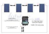 4" 1000W Solar Centrifugal Submersible Pump 800W Solar Panel with 40m Cable & Free Delivery