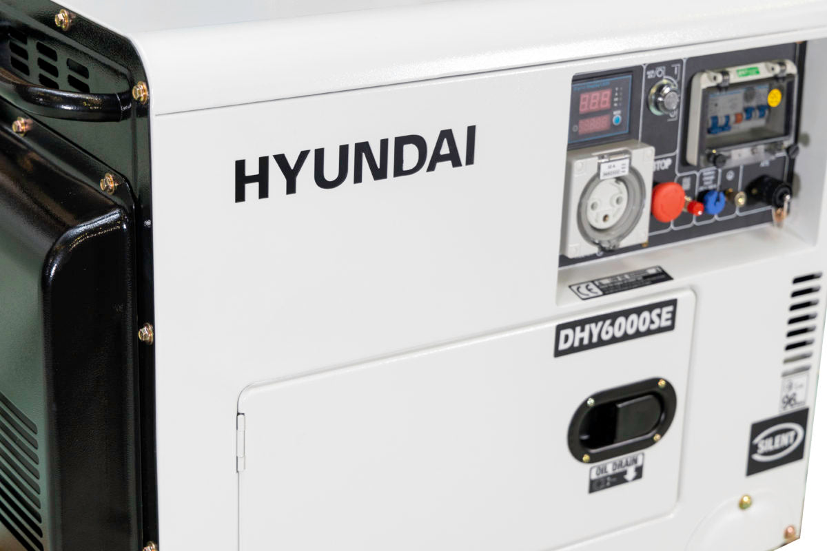 6.5kVA Hyundai Diesel Generator DHY6000SE
