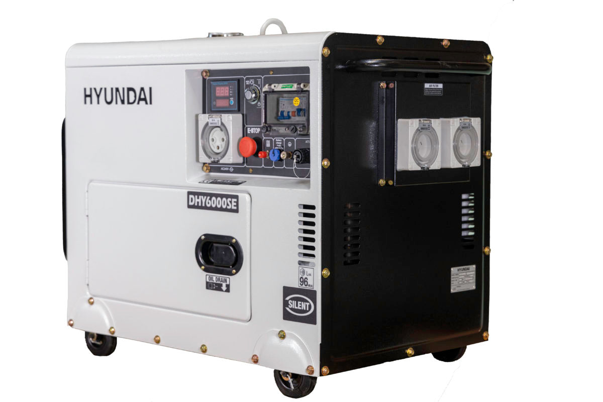 6.5kVA Hyundai Diesel Generator DHY6000SE