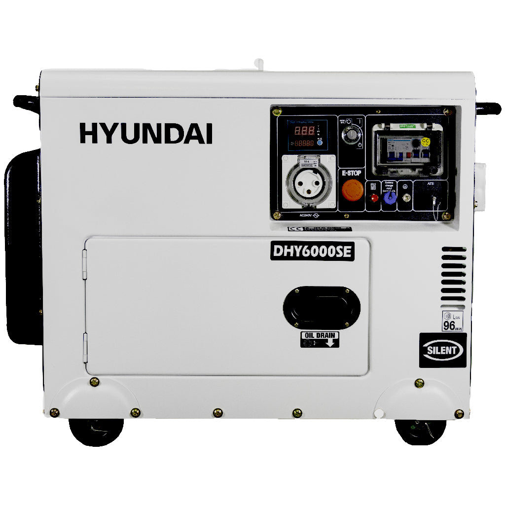 6.5kVA Hyundai Diesel Generator DHY6000SE