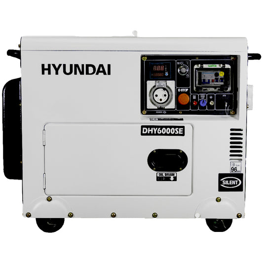 6.5kVA Hyundai Diesel Generator DHY6000SE