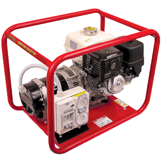 7.5kVA Honda GH6000H Hire Spec