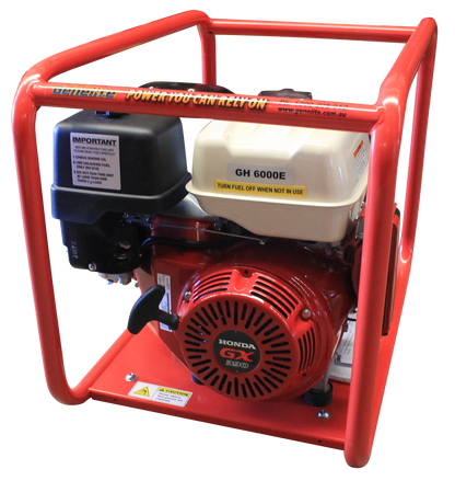 Honda 7.5kVA GH6000E Electric Start