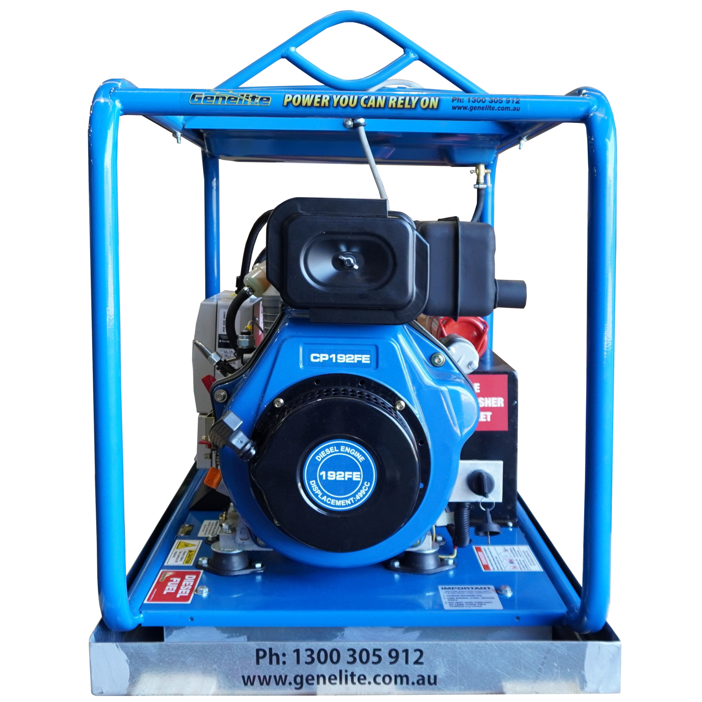 4.5kVA Hyundai GHD3500E Mine Spec