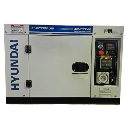 8kVA Hyundai DHY8700SE-LRS