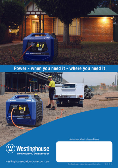 2400i Portable Generator