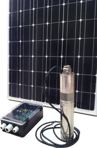 3" 500W Solar Submersible Pump with 400W Solar Panel with 40m Cable Package & Free Delivery